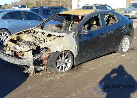 2013 Dodge Dart Sxt from USA, damaged, VIN 1C3CDFBH2DD256943